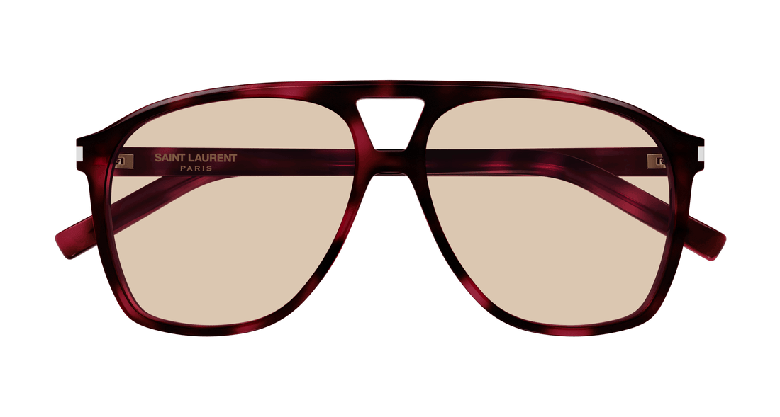 Óculos de sol saint laurent sl 596 dune 003 pilot femenino tamanho 58mm - Vista de detalhe