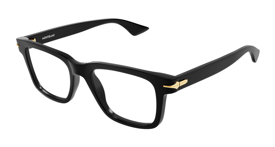 Gafas graduadas montblanc mb0266o 001 masculino talla 52mm - Vista principal