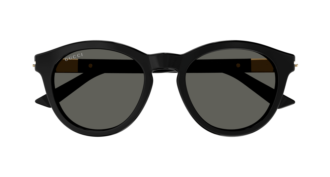 Gafas de sol gucci gg1501s 001 negro oval masculino talla 52mm - Vista de detalle