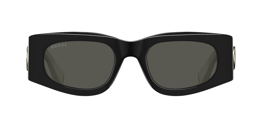 Gafas de sol gucci gg1664s 001 negro rectangular / squared femenino talla 51mm - Vista de detalle