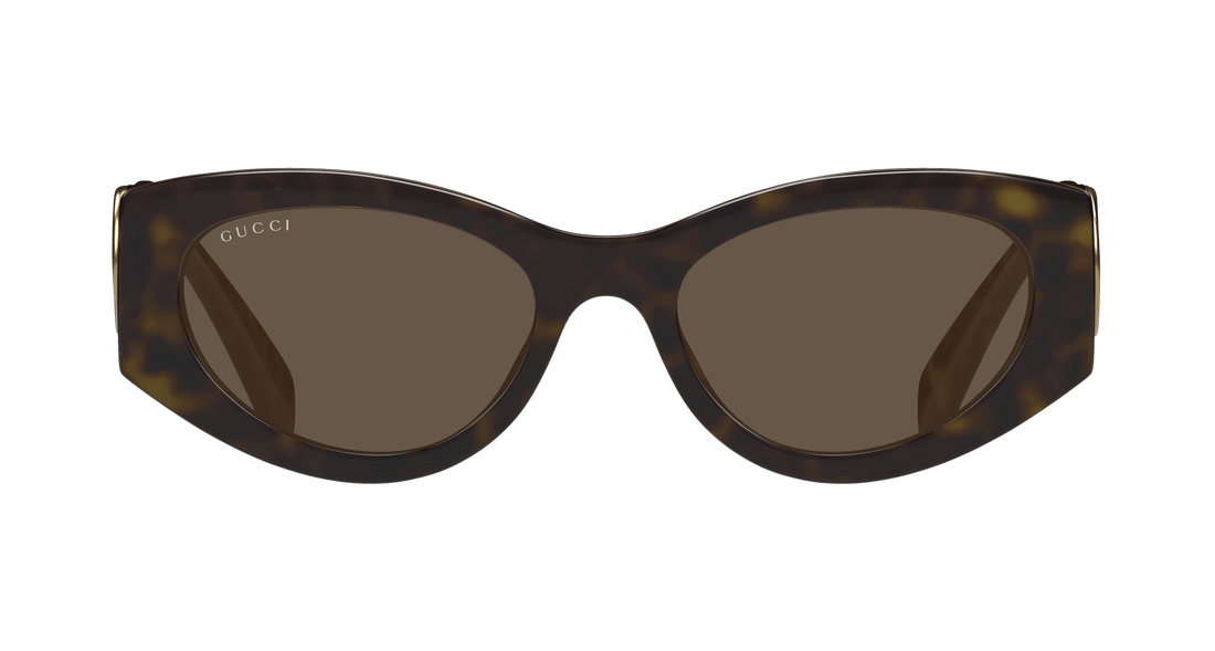 Sonnenbrillen gucci gg1691s 002 havana cat eye femenino größe 54mm - Detailansicht