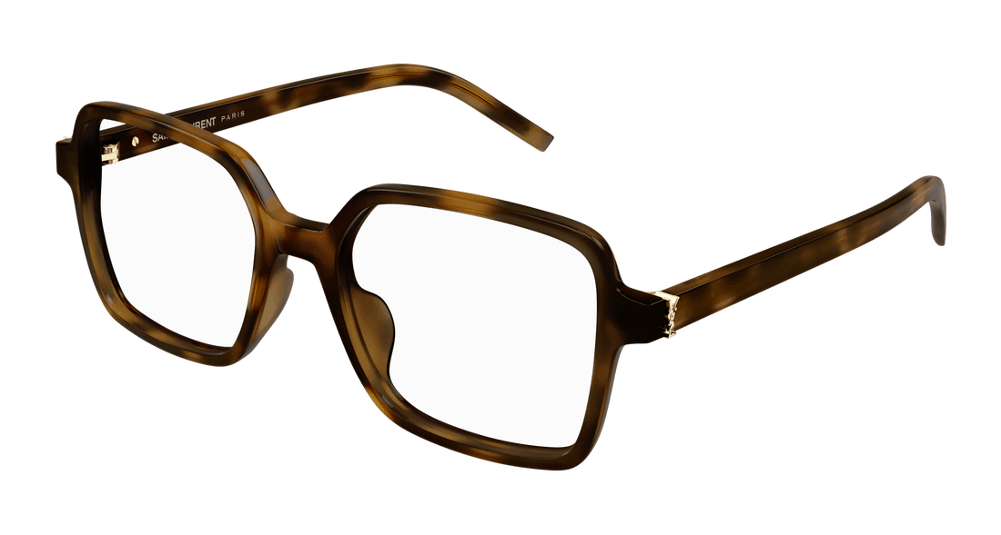 Lunettes de vue saint laurent sl m139 003 havana rectangular / squared femenino taille 54mm - Vue principale