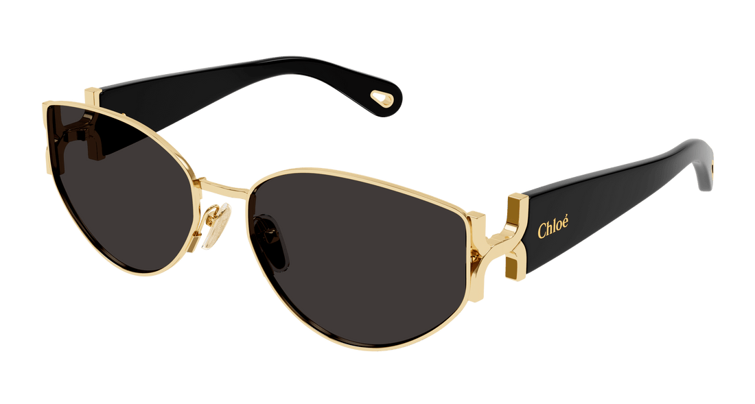 Gafas de sol chloé ch0260s 001 dorado round/oval/panthos femenino talla 59mm - Vista principal