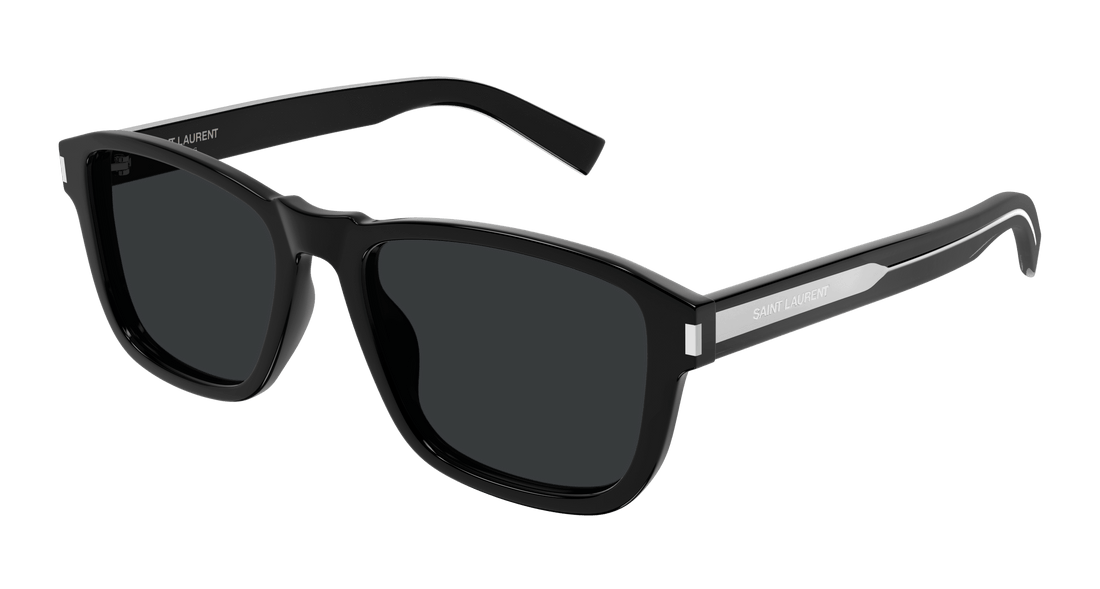 Okulary przeciwsłoneczne saint laurent sl 710 001 negro rectangular / squared masculino rozmiar 54mm - Widok główny