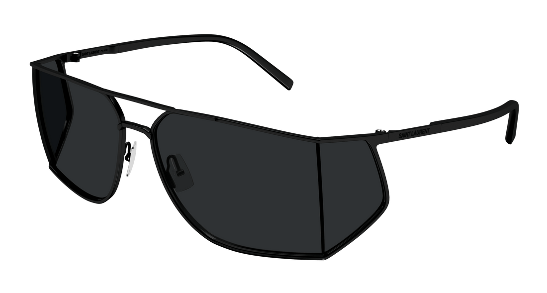 Okulary przeciwsłoneczne saint laurent sl 750 001 negro rectangular / squared masculino rozmiar 69mm - Widok główny