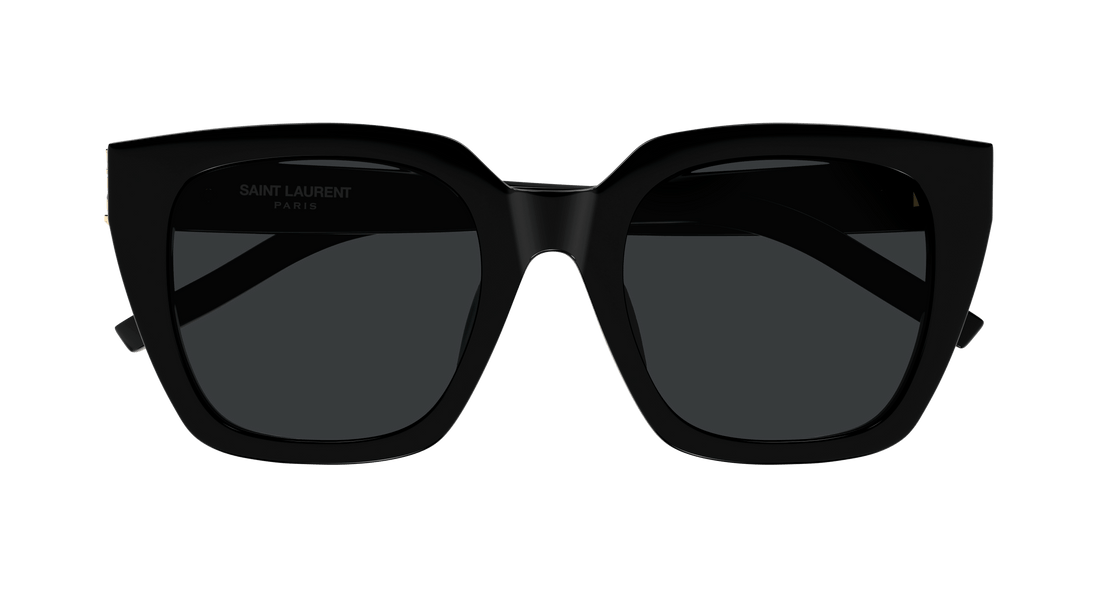 Óculos de sol saint laurent sl m143 001 negro cat eye femenino tamanho 51mm - Vista de detalhe