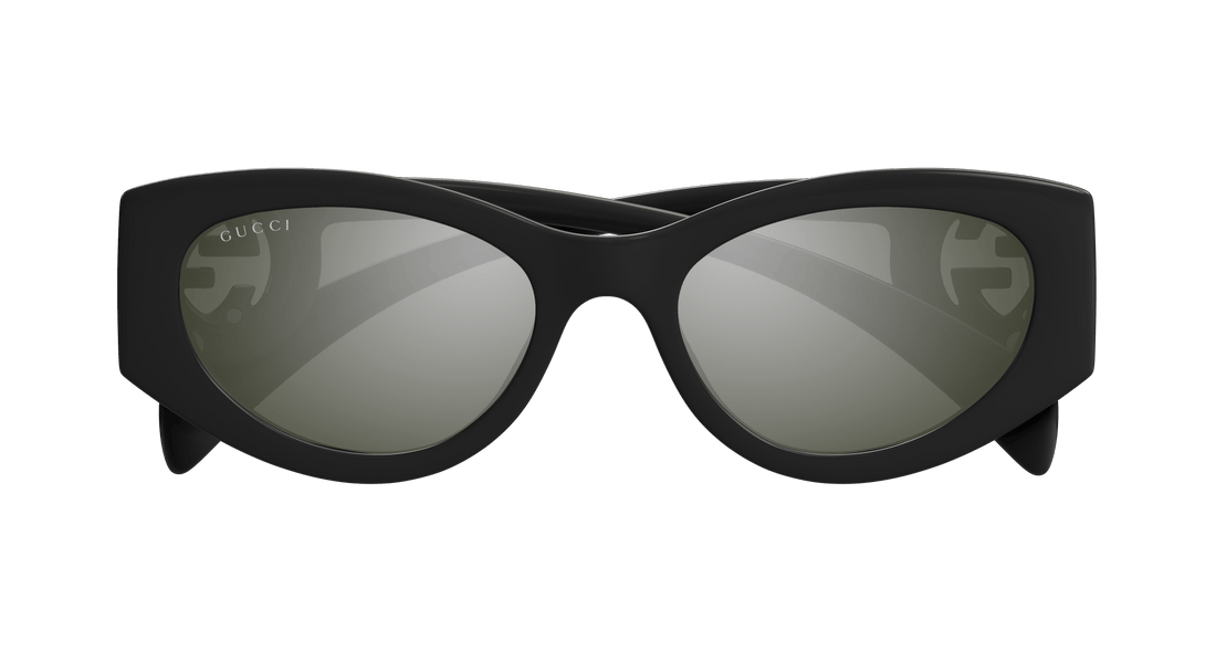 Occhiali da sole gucci gg1691s 001 negro cat eye femenino taglia 54mm - Vista dettagliata