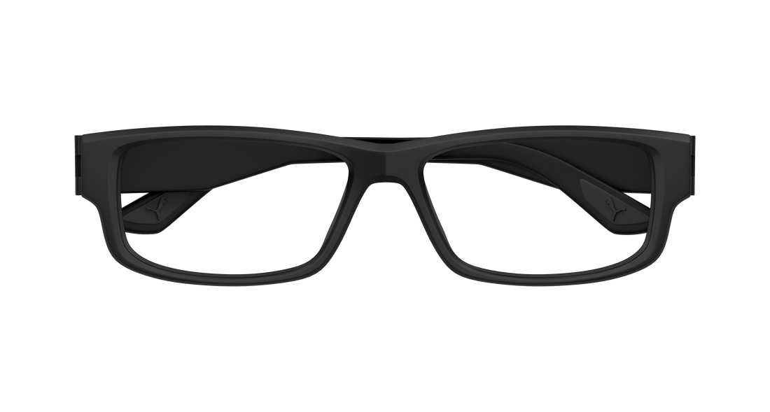 Occhiali da vista puma pu0440o 002 negro rectangular / squared masculino taglia 57mm - Vista dettagliata