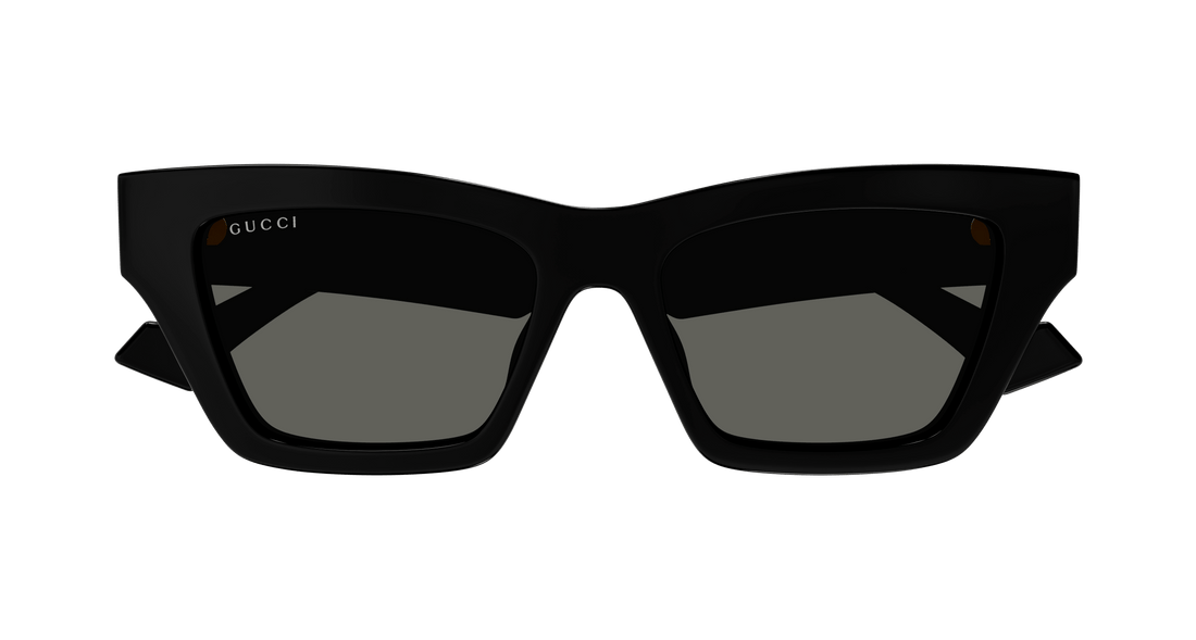 Occhiali da sole gucci gg1753s 001 negro cat eye femenino taglia 53mm - Vista dettagliata
