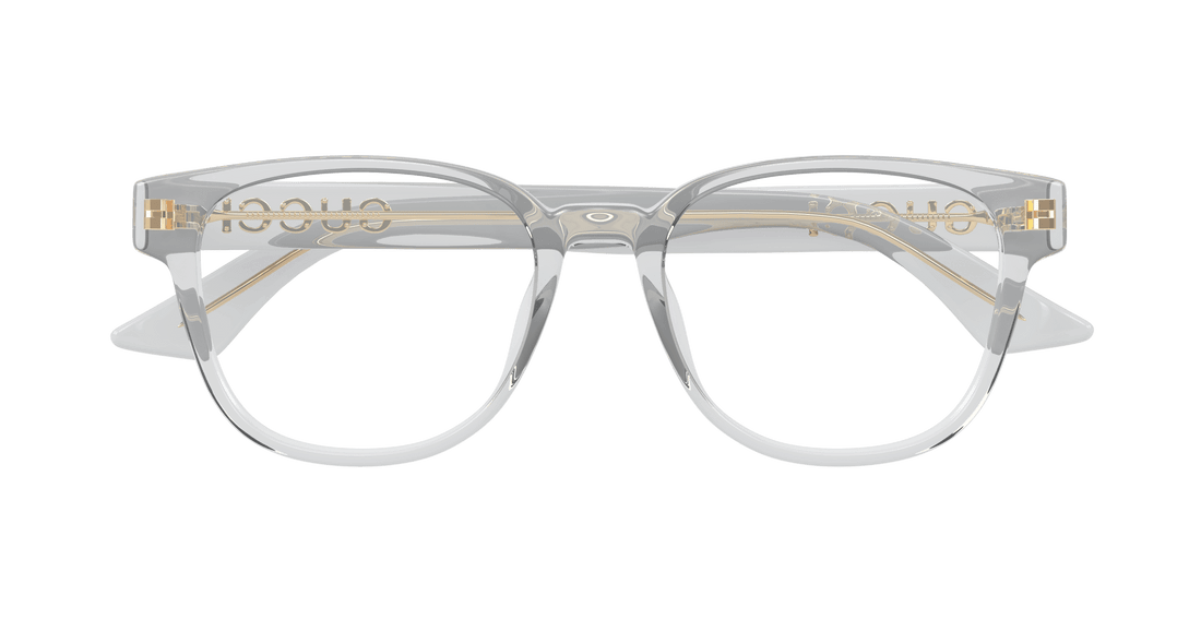 Occhiali da vista gucci gg1746oa 003 gris round/oval/panthos unisex taglia 52mm - Vista dettagliata