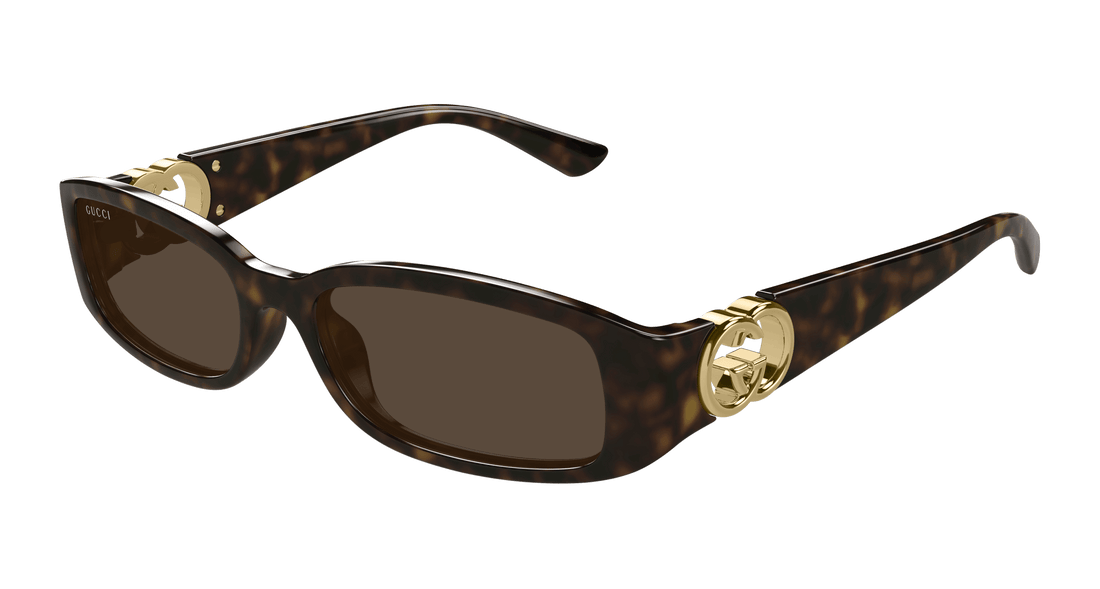 Gafas de sol gucci gg1661s 002 havana rectangular / squared femenino talla 54mm - Vista principal