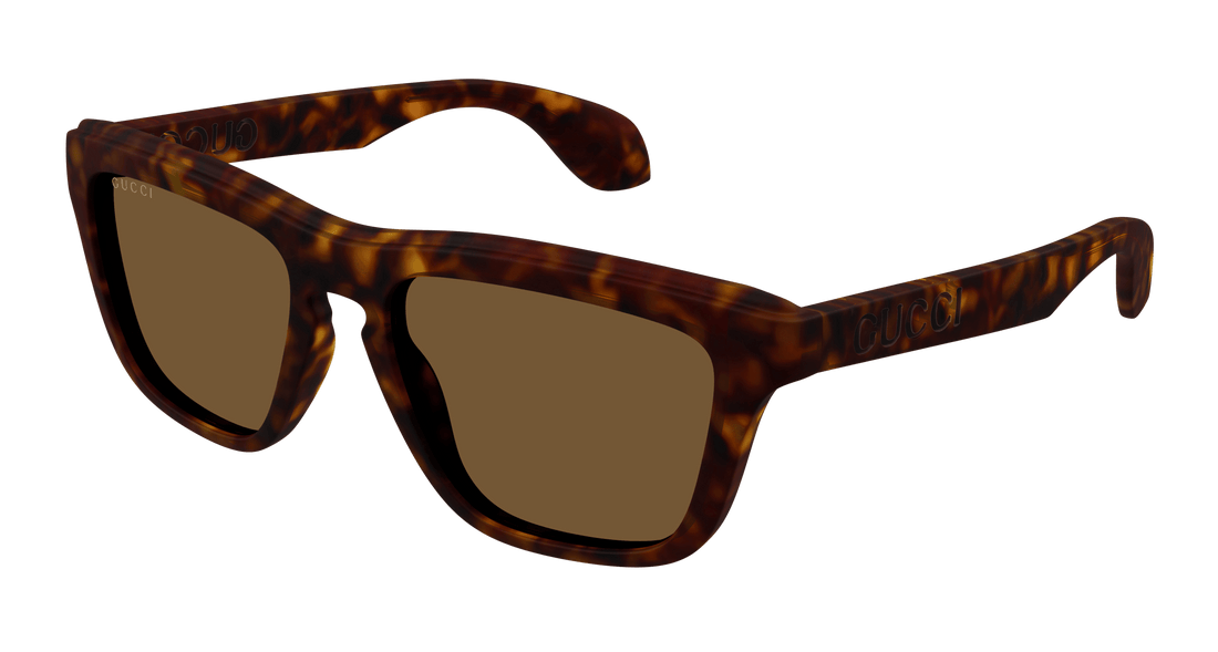 Gafas de sol gucci gg1571s 002 havana rectangular masculino talla 55mm - Vista principal