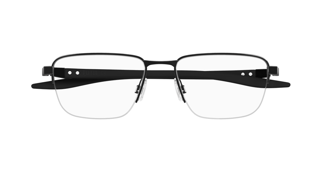 Occhiali da vista puma pu0456o 005 negro rectangular / squared masculino taglia 57mm - Vista dettagliata