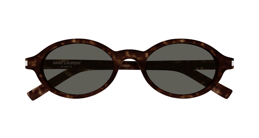 Sonnenbrillen saint laurent sl 751 jeanne 002 havana round/oval/panthos femenino größe 50mm - Detailansicht