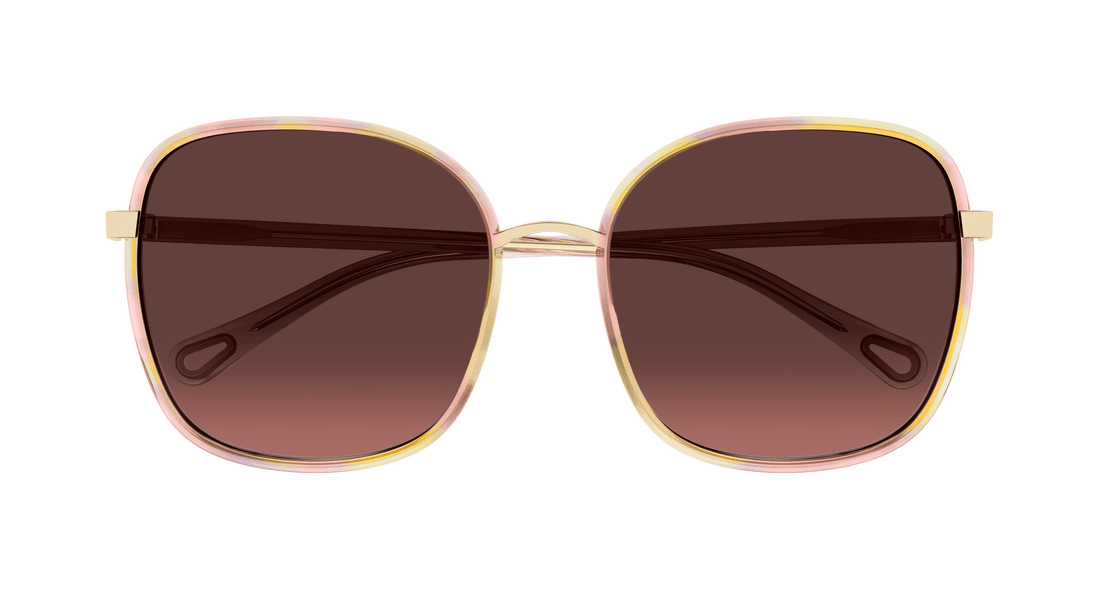 Gafas de sol chloé ch0031s 013 havana rectangular / squared femenino talla 56mm - Vista de detalle