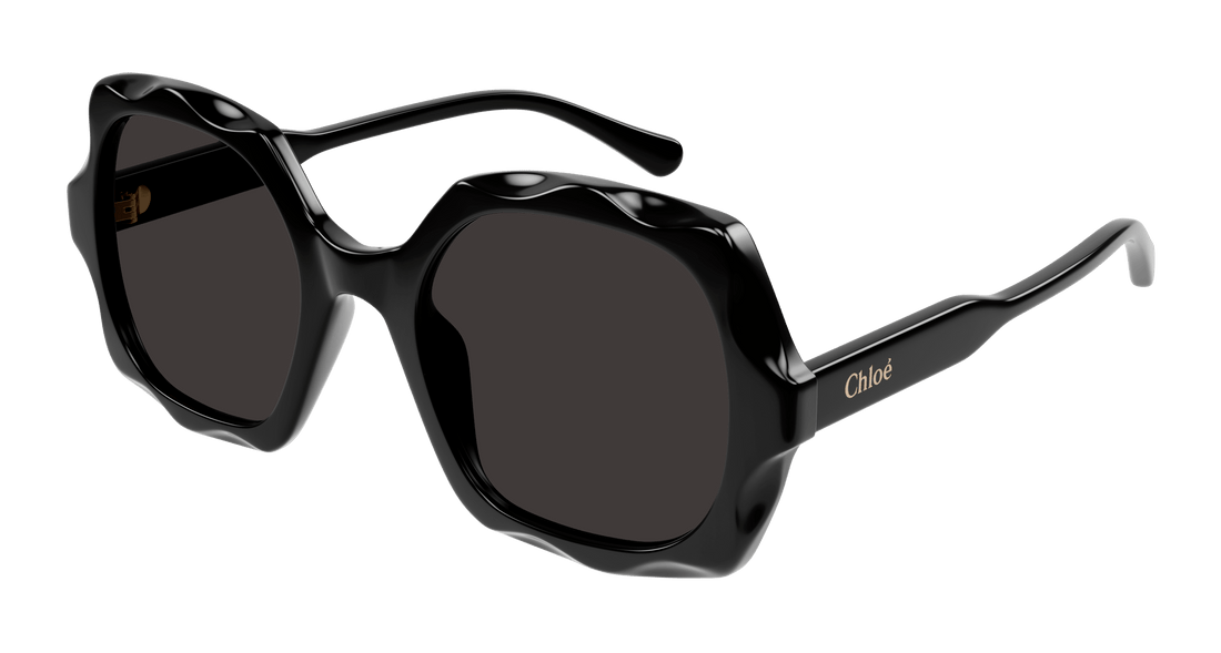 Lunettes de soleil chloé ch0226s 005 negro rectangular / squared femenino taille 53mm - Vue principale