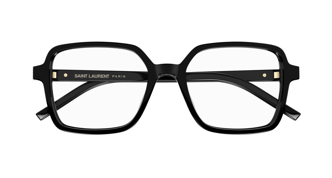 Lunettes de vue saint laurent sl m139 001 negro rectangular / squared femenino taille 54mm - Vue détaillée