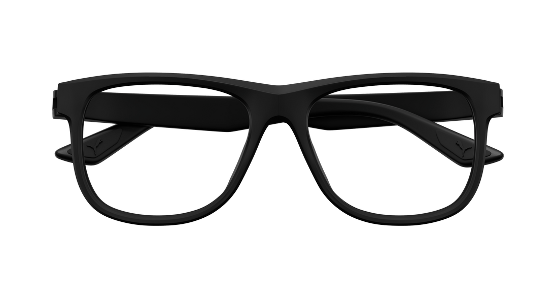 Occhiali da vista puma pu0443o 002 negro rectangular / squared masculino taglia 56mm - Vista dettagliata