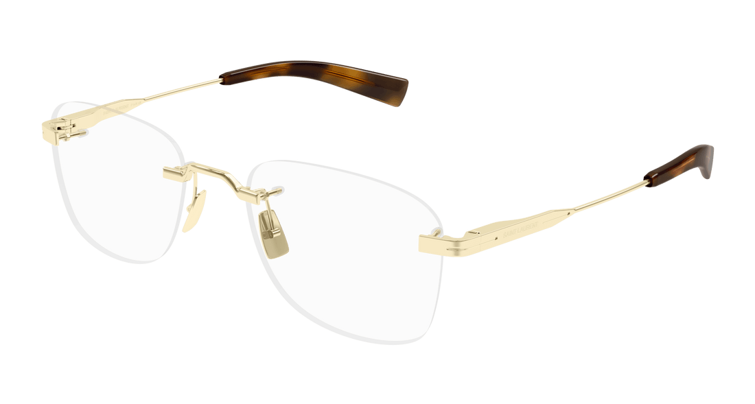 Brillen saint laurent sl 744 002 dorado round/oval/panthos unisex größe 53mm - Hauptansicht