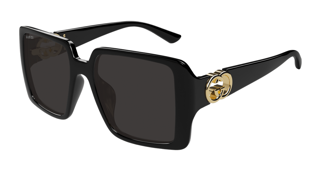 Occhiali da sole gucci gg1692sa 001 negro rectangular / squared femenino taglia 54mm - Vista principale