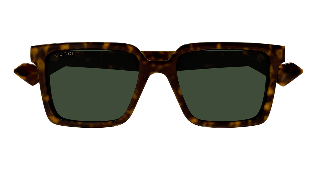 Sonnenbrillen gucci gg1540s 002 havana square masculino größe 55mm - Detailansicht
