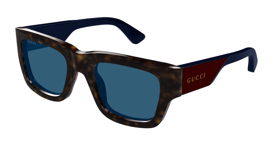 Gafas de sol gucci gg1668s 002 havana rectangular / squared masculino talla 52mm - Vista principal
