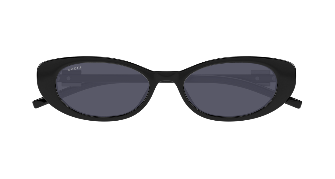 Occhiali da sole gucci gg1680s 001 negro cat eye femenino taglia 52mm - Vista dettagliata