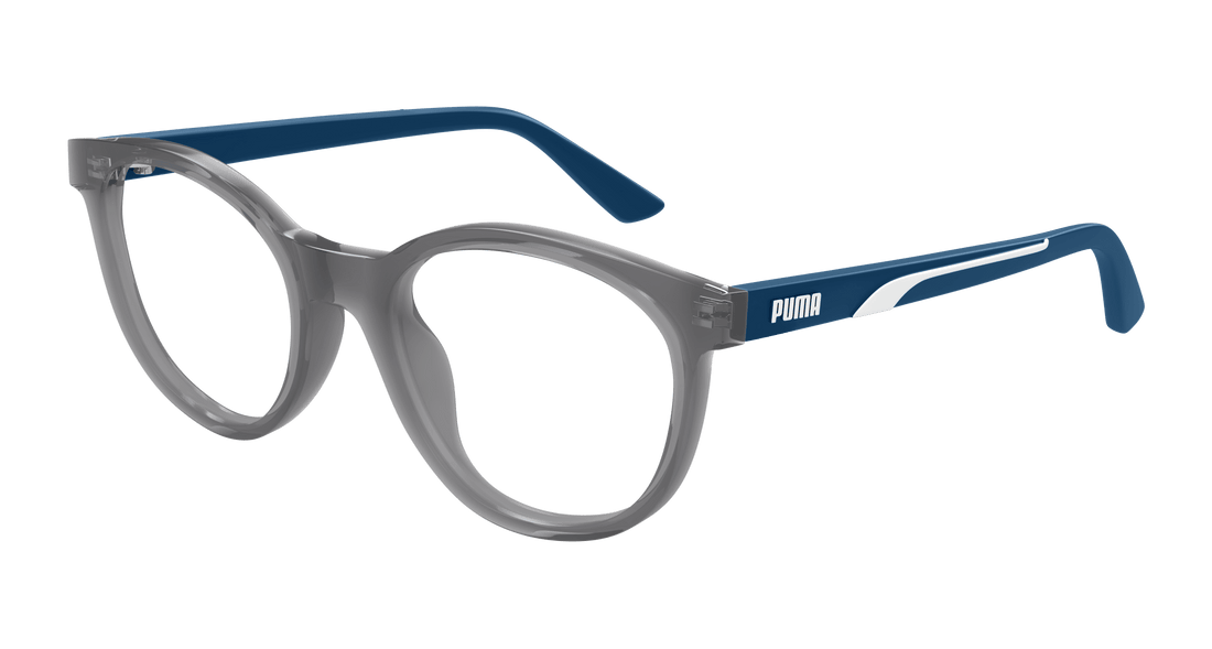 Occhiali da vista puma pj0078o 002 gris round/oval/panthos infantil taglia 48mm - Vista principale