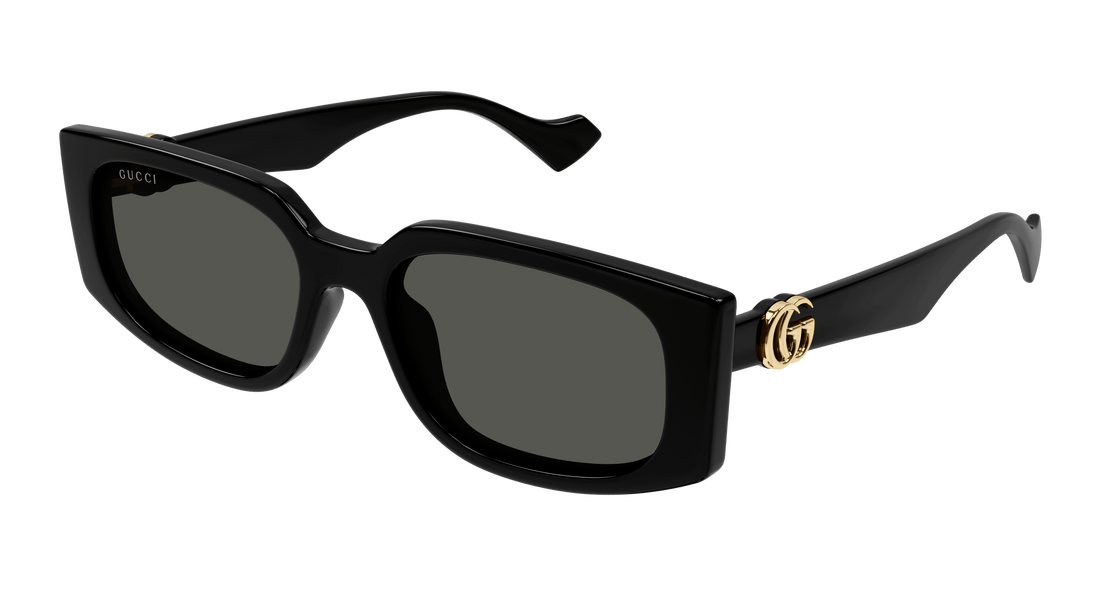 Lunettes de soleil gucci gg1534s 001 negro recta femenino taille 55mm - Vue principale