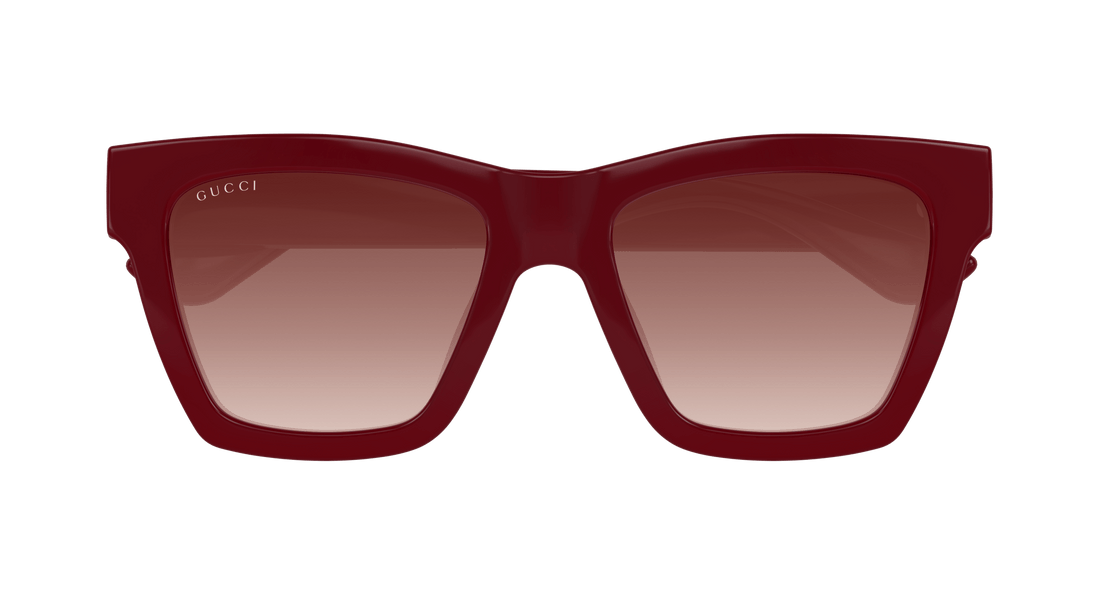 Óculos de sol gucci gg1714s 003 burdeos cat eye femenino tamanho 54mm - Vista de detalhe