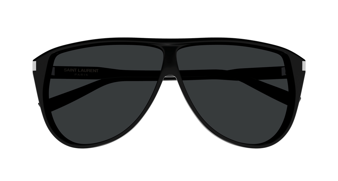 Okulary przeciwsłoneczne saint laurent sl 731 gaspar 002 negro pilot/navigator masculino rozmiar 65mm - Widok szczegółowy