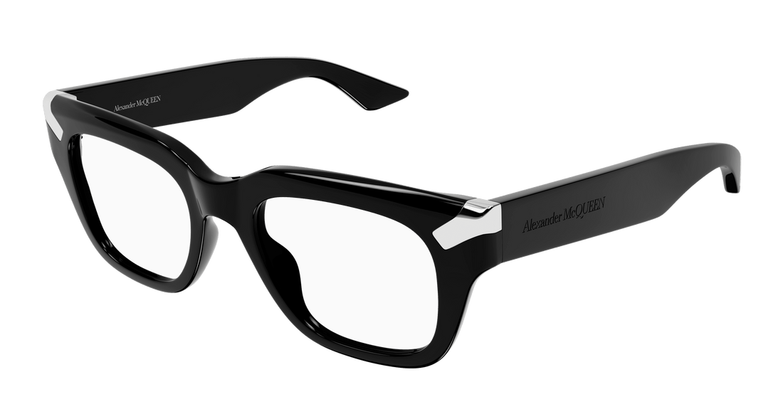 Gafas graduadas alexander mcqueen am0443o 001 masculino talla 51mm - Vista principal
