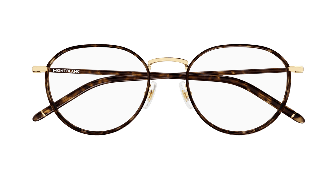 Occhiali da vista montblanc mb0342oa 002 masculino taglia 51mm - Vista dettagliata