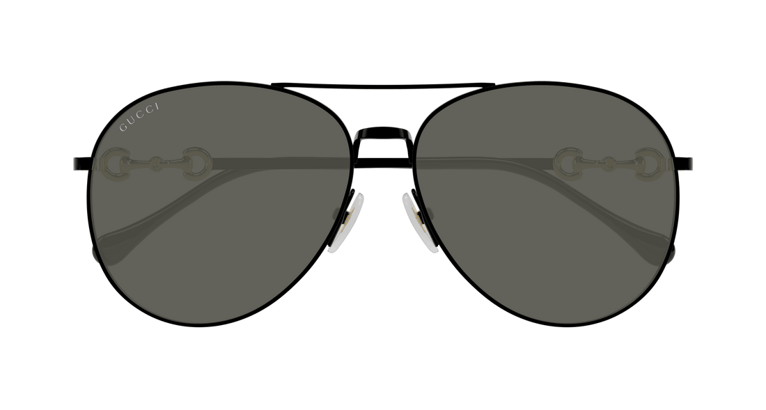 Occhiali da sole gucci gg1698s 001 negro pilot/navigator femenino taglia 60mm - Vista dettagliata