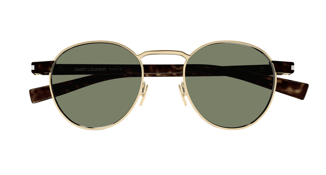 Occhiali da sole saint laurent sl 707 002 dorado round/oval/panthos masculino taglia 49mm - Vista dettagliata
