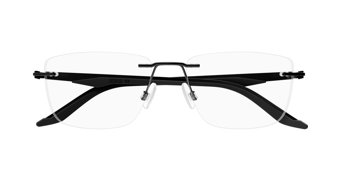 Occhiali da vista puma pu0455o 001 masculino taglia 55mm - Vista dettagliata