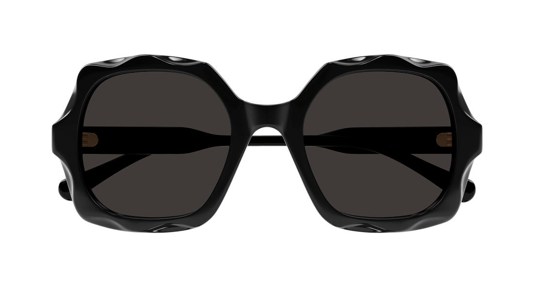Lunettes de soleil chloé ch0226s 005 negro rectangular / squared femenino taille 53mm - Vue détaillée