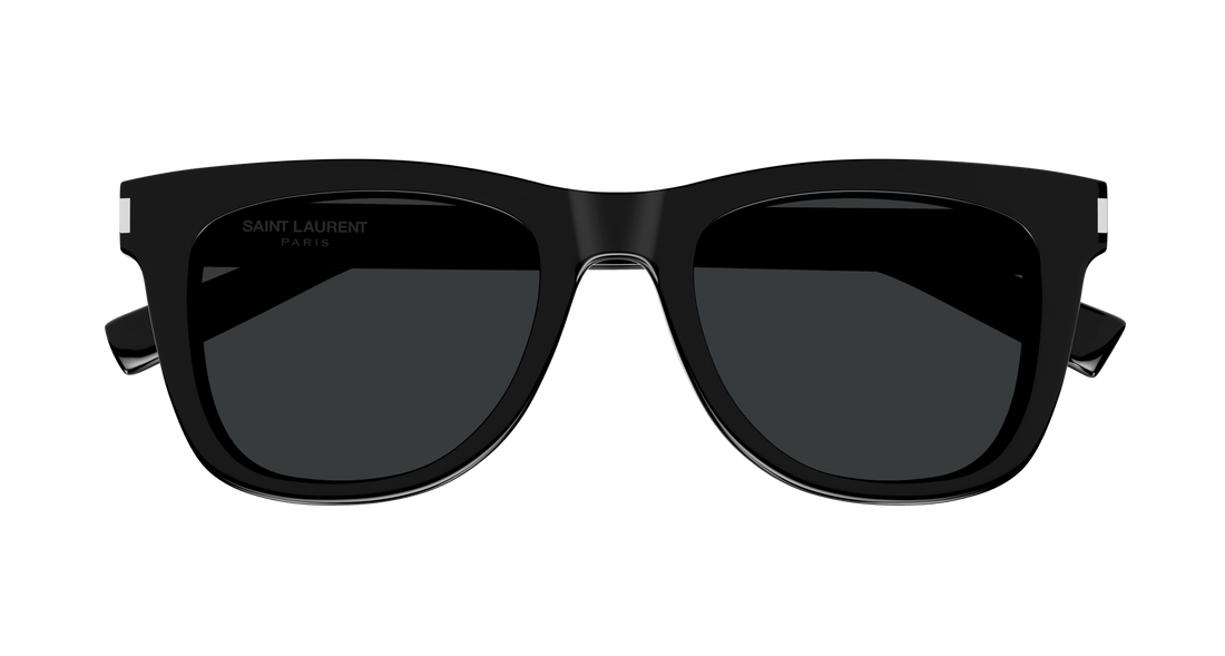 Okulary przeciwsłoneczne saint laurent sl 712 001 negro cat eye unisex rozmiar 52mm - Widok szczegółowy