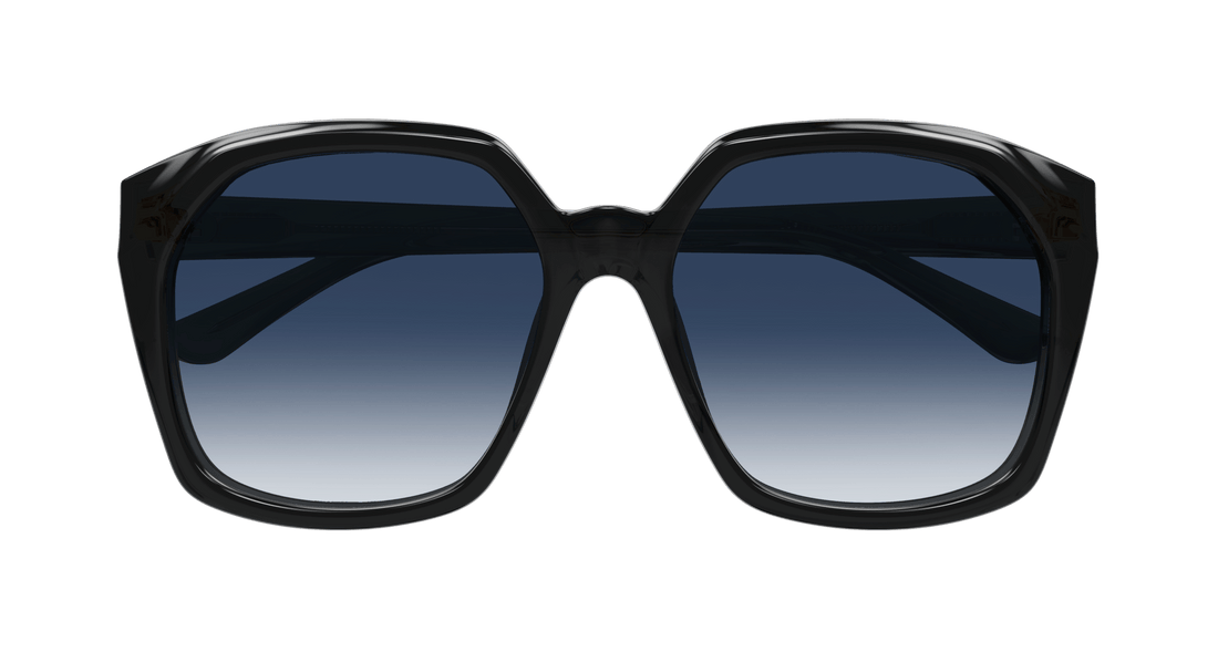 Gafas de sol chloé ch0280s 002 negro rectangular / squared femenino talla 57mm - Vista de detalle