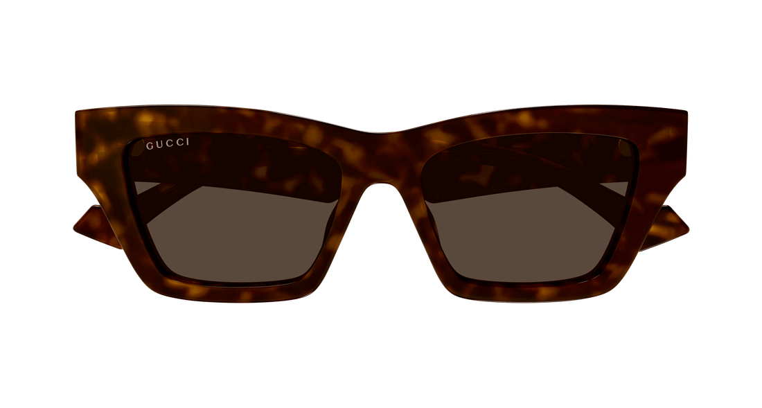Sonnenbrillen gucci gg1753s 002 havana cat eye femenino größe 53mm - Detailansicht