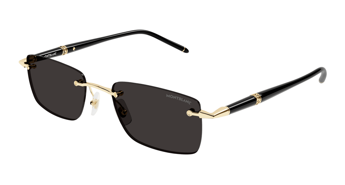 Occhiali da sole montblanc mb0344s 001 rectangular masculino taglia 54mm - Vista principale
