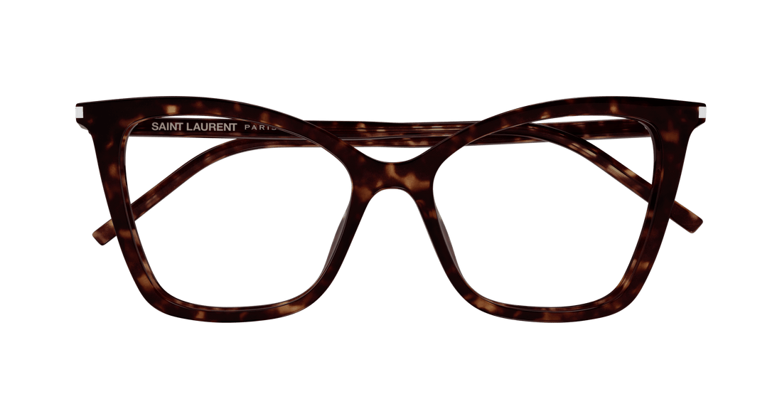 Lunettes de vue saint laurent sl 386 013 havana cat eye femenino taille 53mm - Vue détaillée