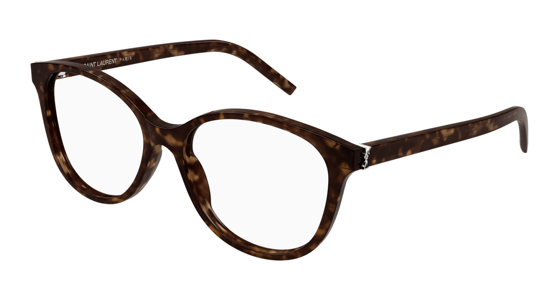 Brillen saint laurent sl m112 005 havana round/oval/panthos femenino größe 54mm - Hauptansicht