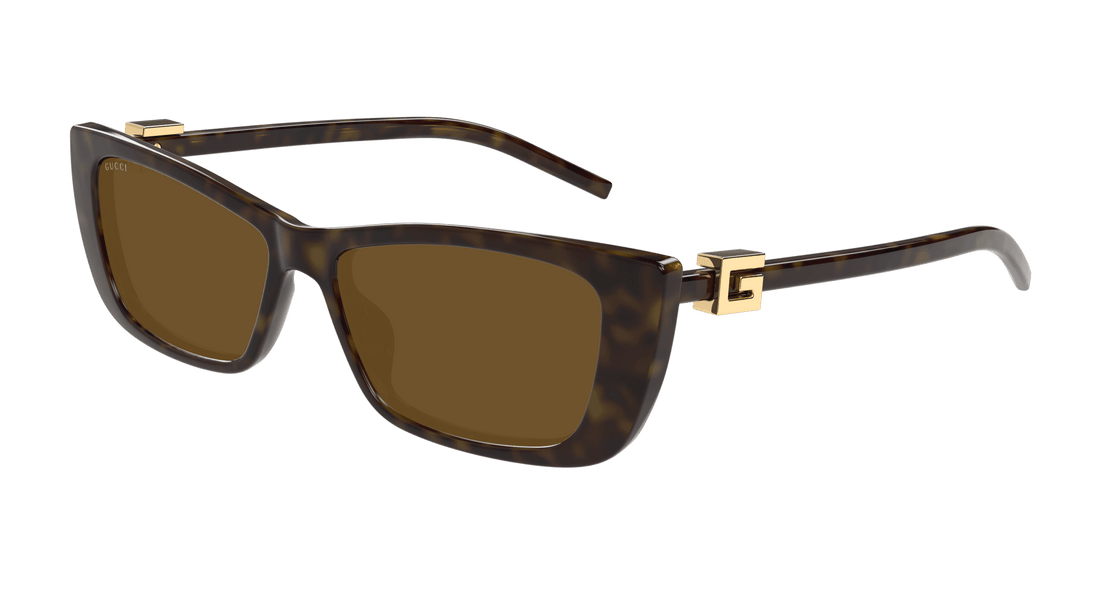 Gafas de sol gucci gg1681s 004 havana cat eye femenino talla 53mm - Vista principal