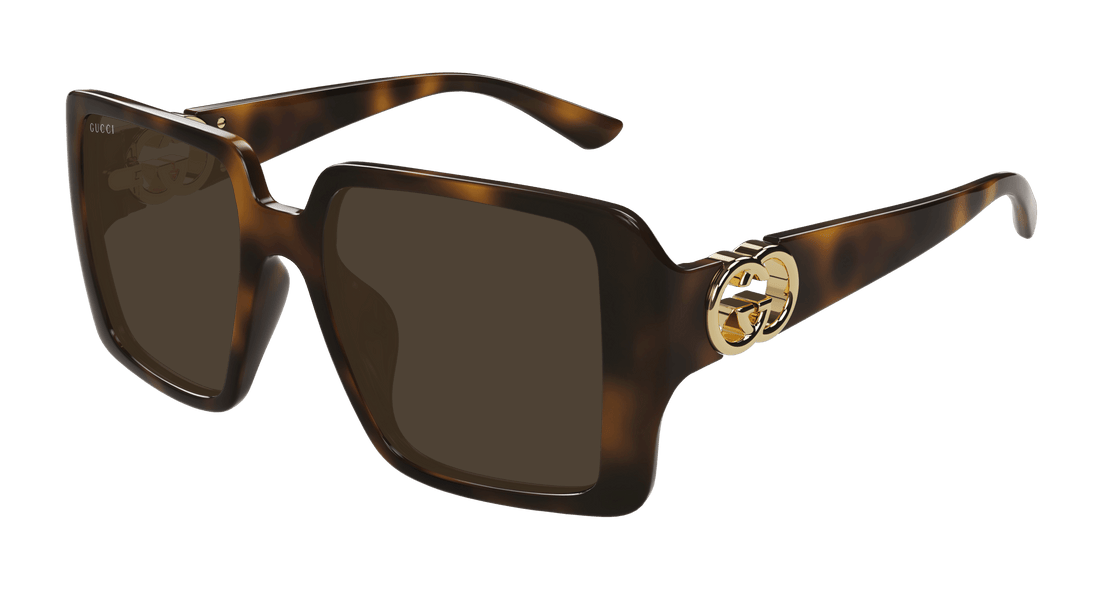 Sonnenbrillen gucci gg1692s 002 havana rectangular / squared femenino größe 54mm - Hauptansicht