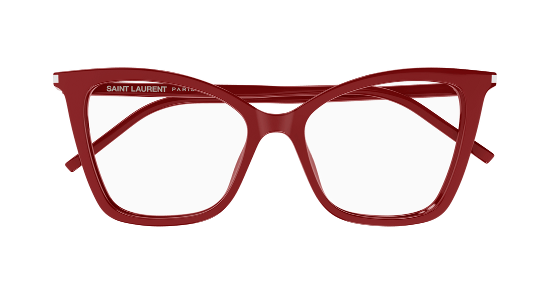 Brillen saint laurent sl 386 015 rojo cat eye femenino größe 53mm - Detailansicht