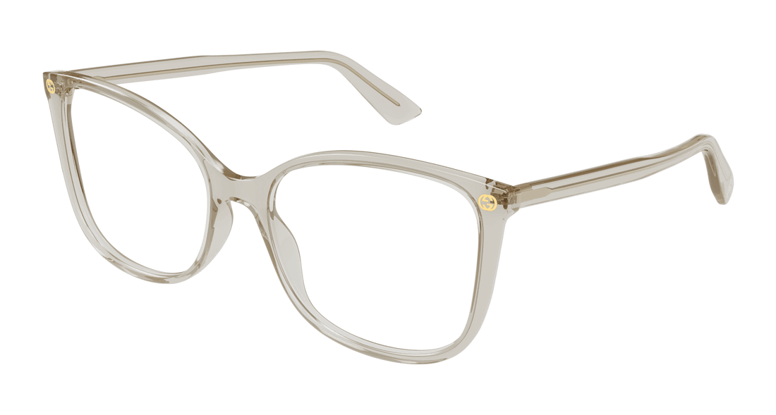 Occhiali da vista gucci gg0026o 016 amarillo cat eye femenino taglia 53mm - Vista principale