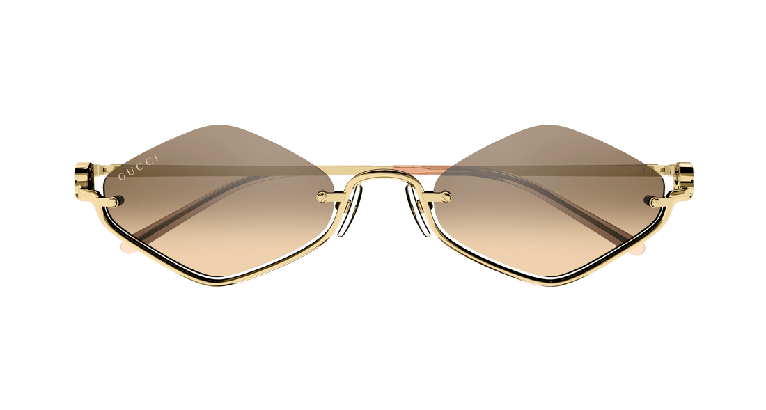 Lunettes de soleil gucci gg1604s 003 dorado geometric femenino taille 53mm - Vue détaillée
