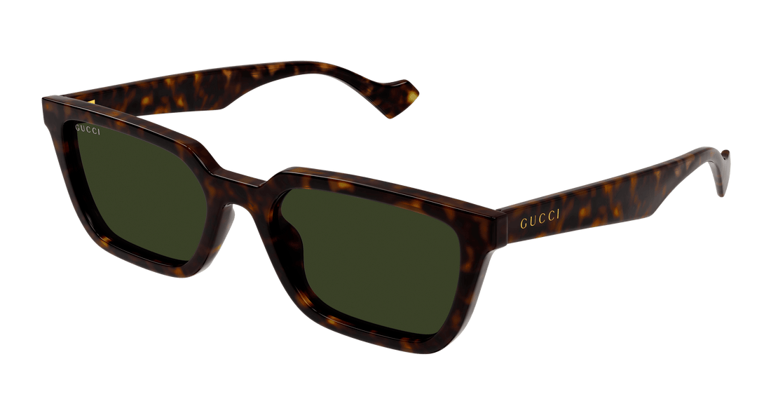Gafas de sol gucci gg1539s 002 havana rectangular masculino talla 55mm - Vista principal
