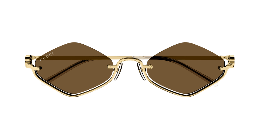 Occhiali da sole gucci gg1604s 002 dorado geometric femenino taglia 53mm - Vista dettagliata